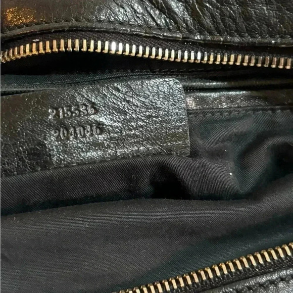 Alexander McOueen black leather satchel handbag - Picture 13 of 13